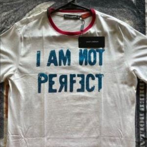 Dolce and Gabbana Designer Tee size 52 (Euro Size)=Mens Large (42” chest)